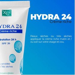 XEN HYDRA 24 CREME RICHE SPF20 50G XEN HYDRA 24 CREME RICHE SPF20 50G
