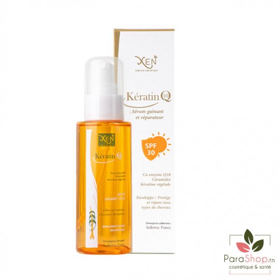 XEN Kératin Q10 Serum Gainant SPF 30