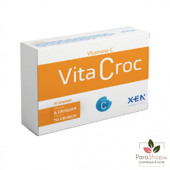 XEN VITA CROC VITAMINE C 20 Comprimes
