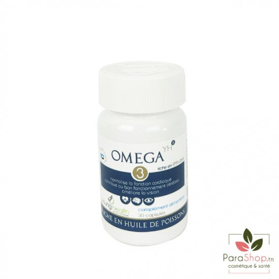 YOUNG HEALTH OMEGA 3 - 30 Gelules YOUNG HEALTH OMEGA 3 - 30 Gelules