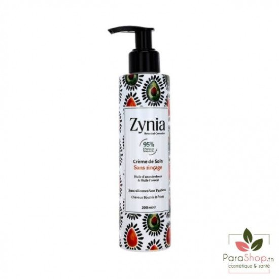 ZYNIA Creme De Soins Sans Rinçage 200ML ZYNIA Creme De Soins Sans Rinçage 200ML