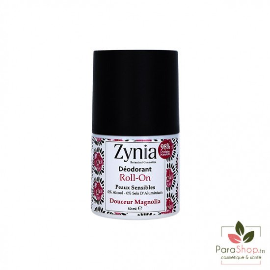 ZYNIA DEODORANT ROLL ON DOUCEUR MAGNOLIA ZYNIA DEODORANT ROLL ON DOUCEUR MAGNOLIA