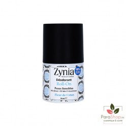 ZYNIA DEODORANT ROLL ON FLEUR DE COTON ZYNIA DEODORANT ROLL ON FLEUR DE COTON