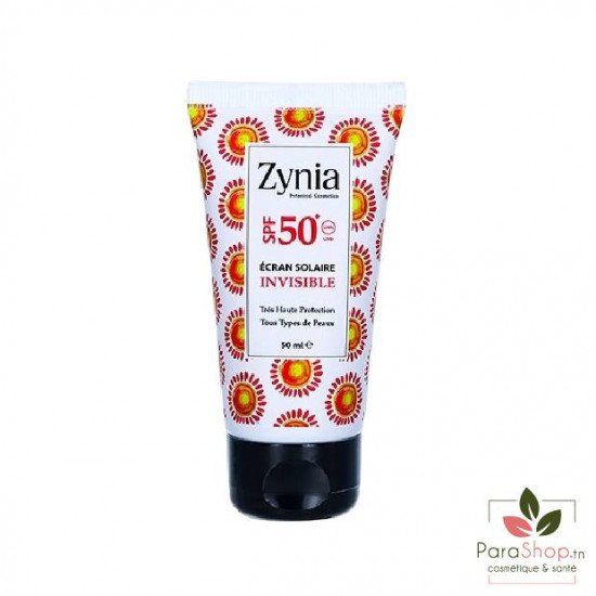 ZYNIA Ecran Solaire Invisible SPF 50+ 50ML ZYNIA Ecran Solaire Invisible SPF 50+ 50ML