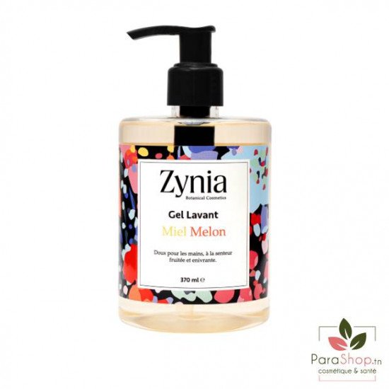 ZYNIA Gel Lavant Miel Melon 370ML