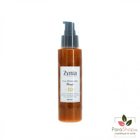 ZYNIA Huile Bronzante Monoi SPF 30 100ML ZYNIA Huile Bronzante Monoi SPF 30 100ML