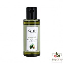 ZYNIA Huile Végétale Pure d’Avocat 50ML  ZYNIA Huile Végétale Pure d’Avocat 50ML