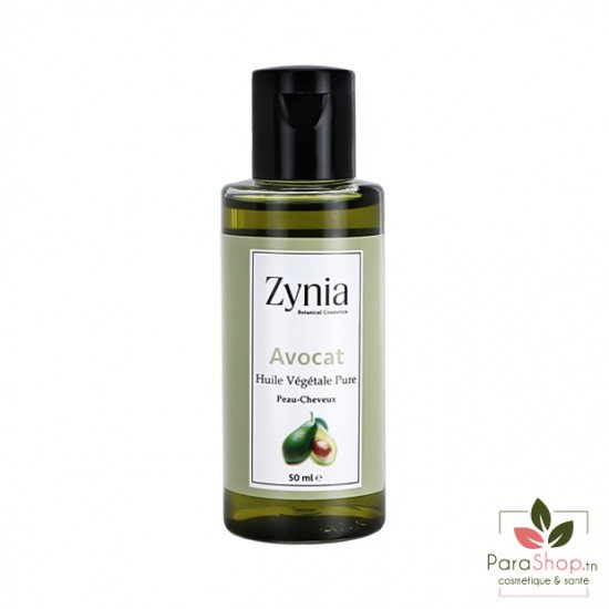 ZYNIA Huile Végétale Pure d’Avocat 50ML 