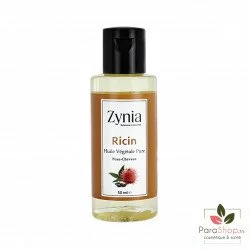 ZYNIA Huile Végétale Pure De Ricin, 50ml