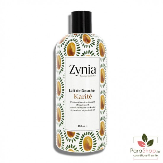 ZYNIA Lait de Douche Karité 400ML