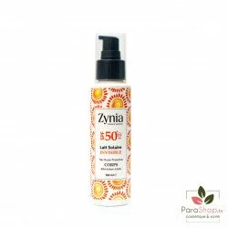 ZYNIA Lait Solaire Invisible Corps Spf50+ 100ML