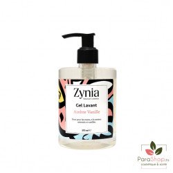 ZYNIA Gel Lavant Ambre Vanille 370ML	 ZYNIA Gel Lavant Ambre Vanille 370ML