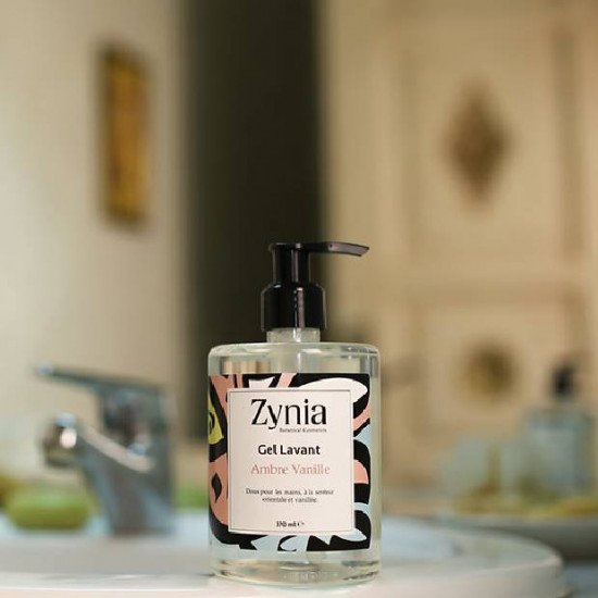 ZYNIA Gel Lavant Ambre Vanille 370ML ZYNIA Gel Lavant Ambre Vanille 370ML