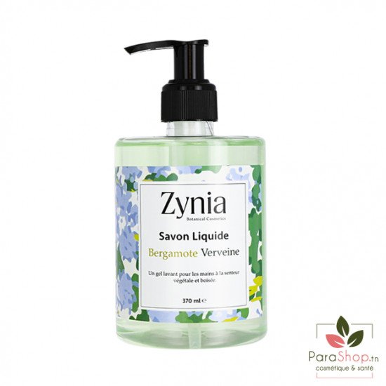 ZYNIA Savon Liquide Bergamote Verveine 370ML