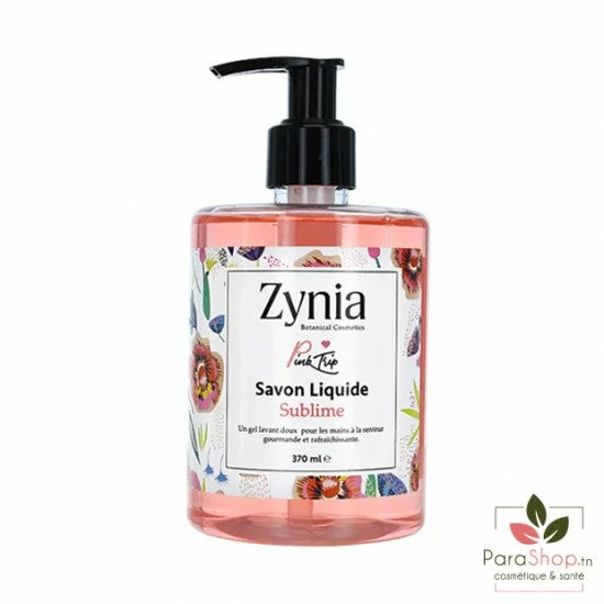 ZYNIA Savon Liquide Sublime 370ML ZYNIA Savon Liquide Sublime 370ML