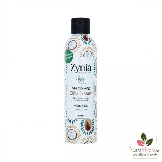 ZYNIA Shampooing Effet Lissant 250ML ZYNIA Shampooing Effet Lissant 250ML