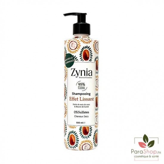 ZYNIA Shampooing Effet Lissant 500ML