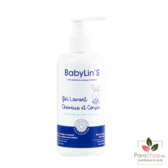 BabyLinS Gel Lavant Cheveux et Corps 250ML