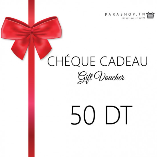 Chéque cadeau Parashop 50DT