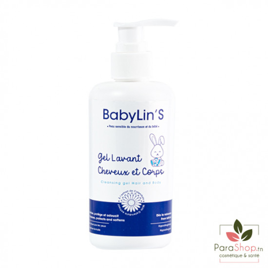 BabyLinS Gel Lavant Cheveux et Corps 500ML