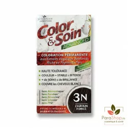 3 CHÊNES COLOR & SOIN ADVANCED 3N CHATAIN FONCE