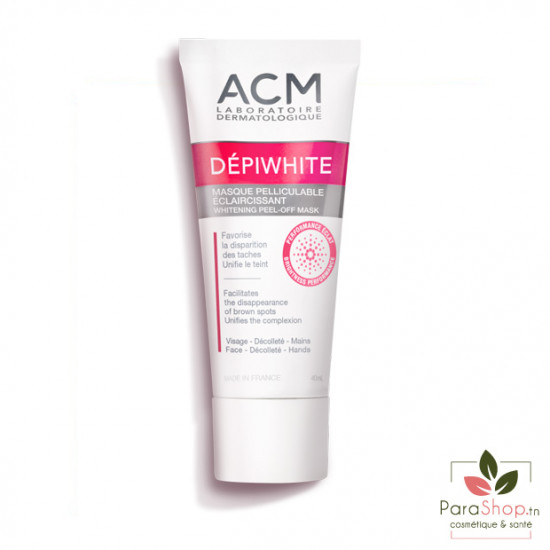 ACM DEPIWHITE MASQUE PELLICULABLE ECLAIRCISSANT 40ML