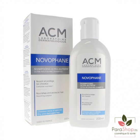 ACM NOVOPHANE Shampooing Ultra Nutritif 200ML