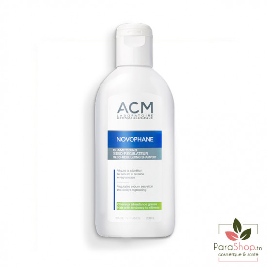 ACM NOVOPHANE Shampooing Sebo Regulateur 200ML