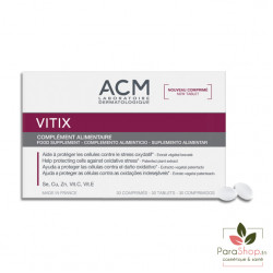 ACM VITIX Complements Alimentaires - 30 Comprimes ACM VITIX Complements Alimentaires - 30 Comprimes
