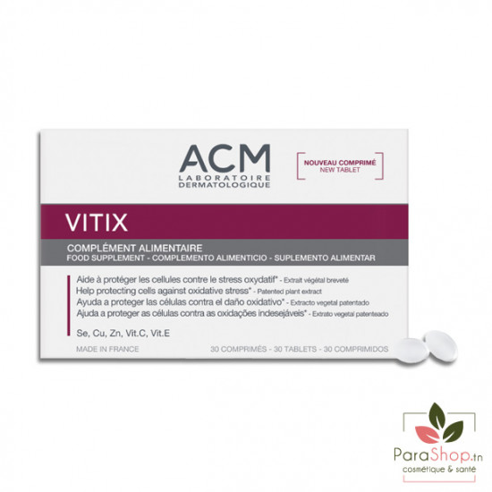 ACM VITIX Complements Alimentaires - 30 Comprimés