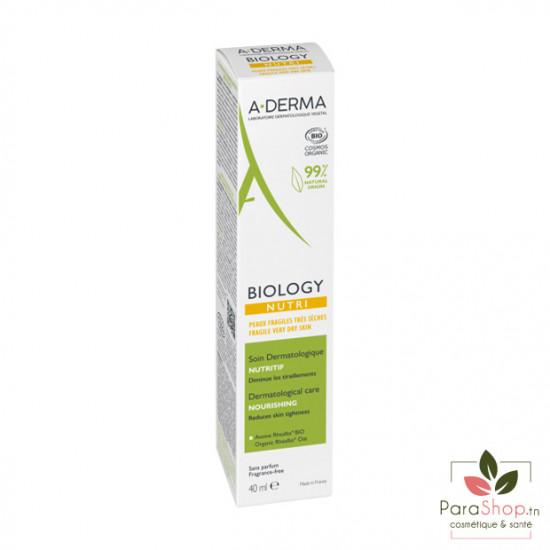 ADERMA BIOLOGY NUTRI Soin Dermatologique Nutritif 40ML