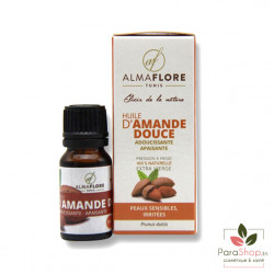 ALMAFLORE Huile d'Amande Douce 10ML ALMAFLORE Huile d'Amande Douce 10ML
