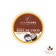 Almaflore huile de noix de coco pot 100ml Almaflore huile de noix de coco pot 100ml