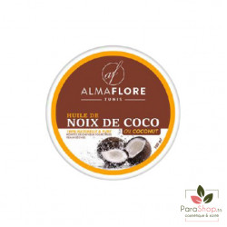 Almaflore huile de noix de coco pot 100ml Almaflore huile de noix de coco pot 100ml