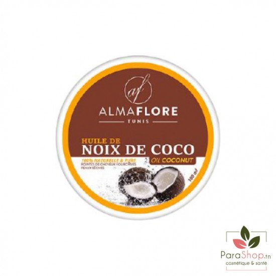 Almaflore huile de noix de coco pot 100ml
