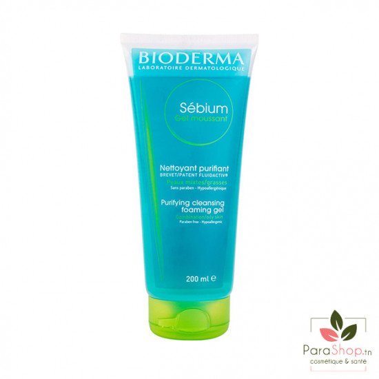 BIODERMA SEBIUM GEL MOUSSANT TUBE 200ML