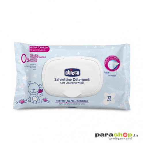 Chicco Lingettes Pour Le Change 72pcs Chicco Lingettes Pour Le Change 72pcs