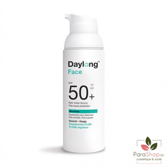 DAYLONG FACE SENSITIVE SPF50+ FLUIDE REGULATEUR 50ML