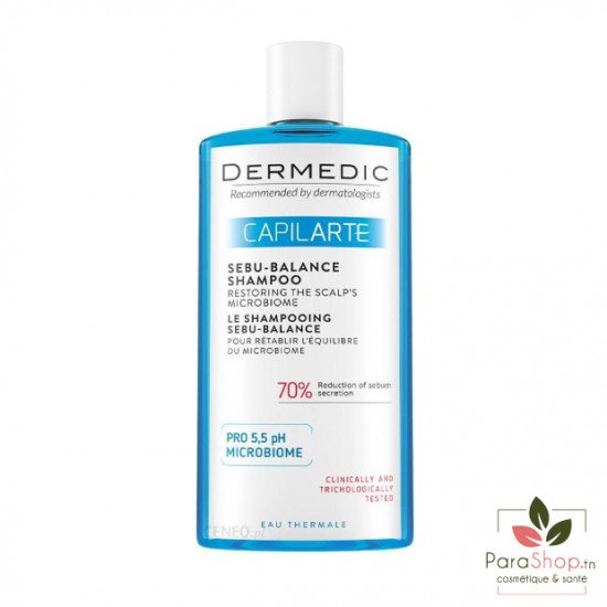 DERMEDIC CAPILARTE Shampooing Sebu-Balance 300ML