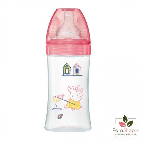 DODIE Biberon Initiation+ Anti Colique - Peppa 0-6M 270ML