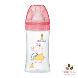 DODIE Biberon Initiation+ Anti Colique - Peppa 0-6M 270ML DODIE Biberon Initiation+ Anti Colique - Peppa 0-6M 270ML