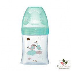 DODIE Biberon Initiation+ Verre - Oiseau 0-6M 150ML DODIE Biberon Initiation+ Verre - Oiseau 0-6M 150ML