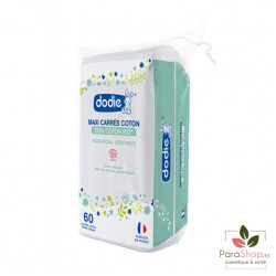 DODIE MAXI CARRÉS COTON BIO 60 pièces DODIE MAXI CARRÉS COTON BIO 60 pièces