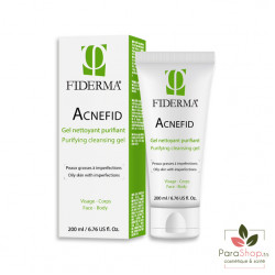 FIDERMA ACNEFID GEL NETTOYANT PURIFIANT 200ML FIDERMA ACNEFID GEL NETTOYANT PURIFIANT 200ML