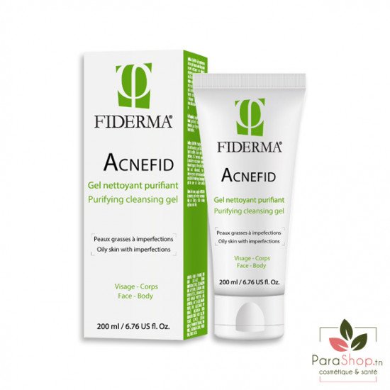 FIDERMA ACNEFID GEL NETTOYANT PURIFIANT 200ML