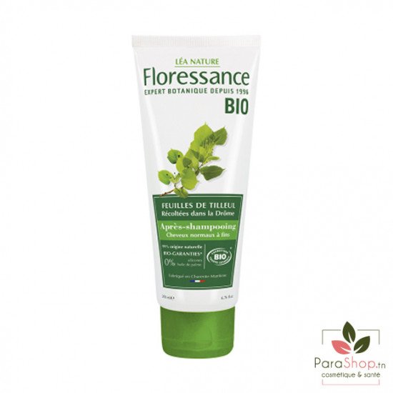 FLORESSANCE APRES SHAMPOOING FEUILLES DE TILLEUL 200ML