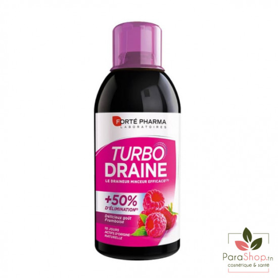 FORTE PHARMA TurboDraine  goût framboise 500ML