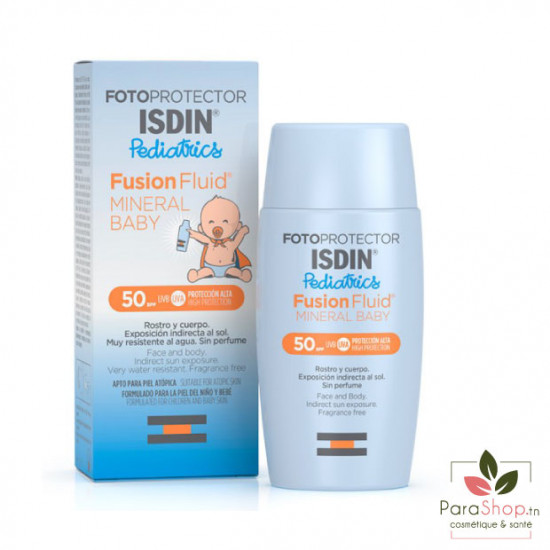 ISDIN Fotoprotector FLUID MINERAL BABY SPF50