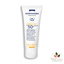 ISISPHARMA UVEBLOCK CREME MINERALE SPF50+ 40ML ISISPHARMA UVEBLOCK CREME MINERALE SPF50+ 40ML