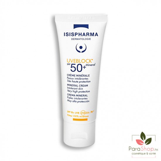 ISISPHARMA UVEBLOCK CREME MINERALE SPF50+ 40ML